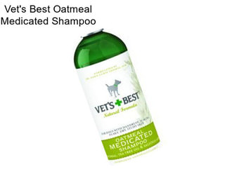 Vet\'s Best Oatmeal Medicated Shampoo