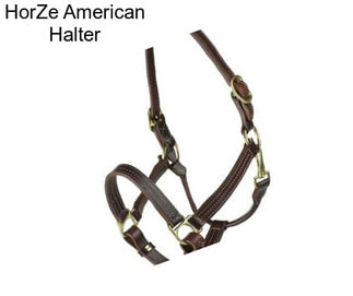 HorZe American Halter