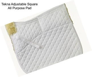 Tekna Adjustable Square All Purpose Pad