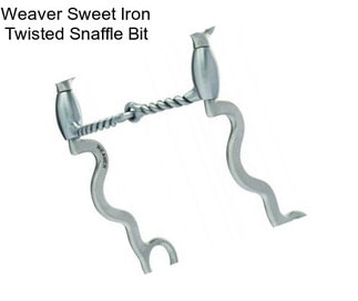 Weaver Sweet Iron Twisted Snaffle Bit