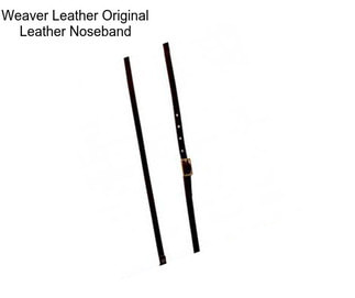 Weaver Leather Original Leather Noseband