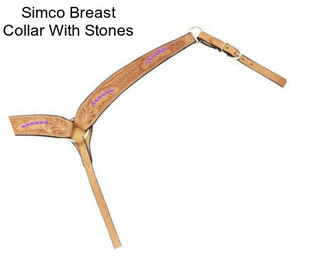 Simco Breast Collar With Stones