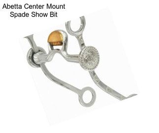 Abetta Center Mount Spade Show Bit
