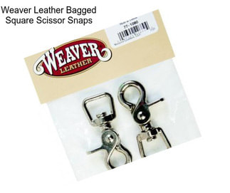 Weaver Leather Bagged Square Scissor Snaps