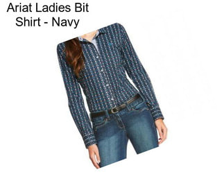 Ariat Ladies Bit Shirt - Navy