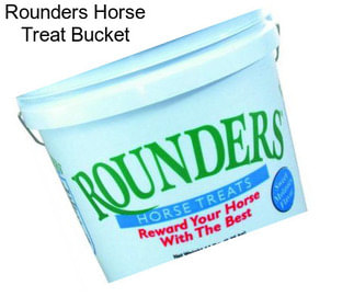 Rounders Horse Treat Bucket