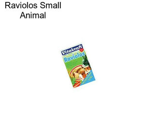 Raviolos Small Animal