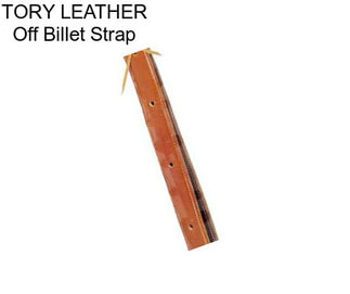 TORY LEATHER Off Billet Strap