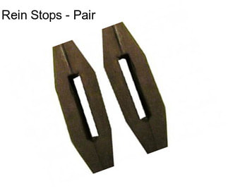 Rein Stops - Pair