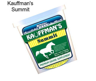 Kauffman\'s Summit