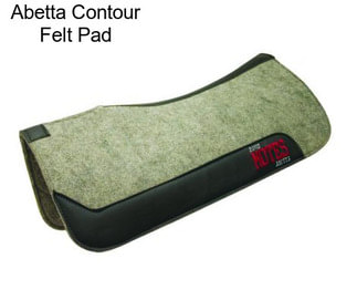 Abetta Contour Felt Pad