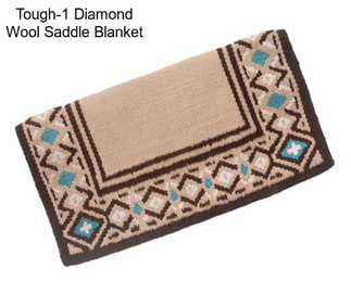 Tough-1 Diamond Wool Saddle Blanket