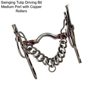 Swinging Tulip Driving Bit Medium Port with Copper Rollers