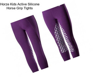 Horze Kids Active Silicone Horse Grip Tights