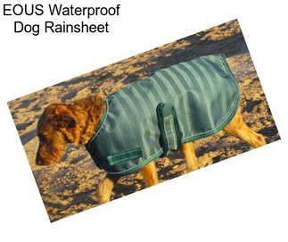 EOUS Waterproof Dog Rainsheet