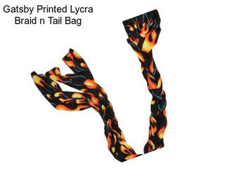 Gatsby Printed Lycra Braid n Tail Bag