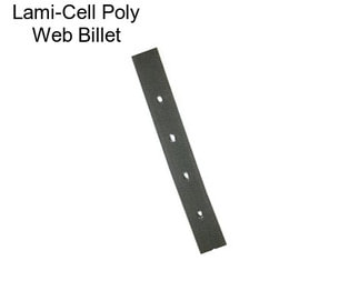 Lami-Cell Poly Web Billet