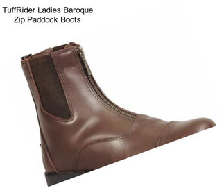 TuffRider Ladies Baroque Zip Paddock Boots