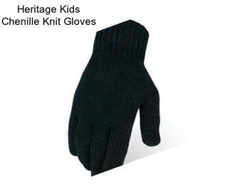 Heritage Kids Chenille Knit Gloves