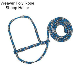 Weaver Poly Rope Sheep Halter