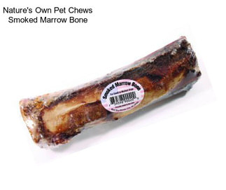 Nature\'s Own Pet Chews Smoked Marrow Bone