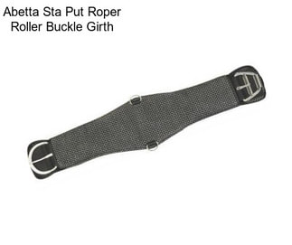 Abetta Sta Put Roper Roller Buckle Girth