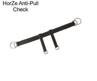 HorZe Anti-Pull Check