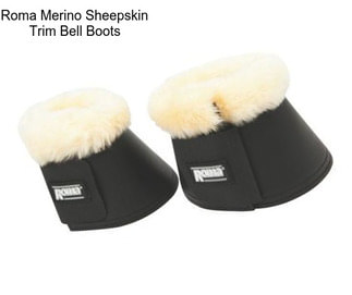 Roma Merino Sheepskin Trim Bell Boots