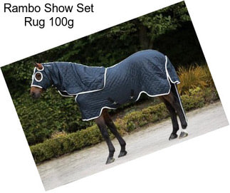 Rambo Show Set Rug 100g