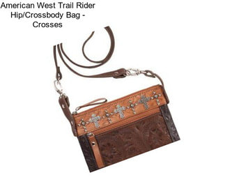 American West Trail Rider Hip/Crossbody Bag - Crosses