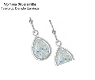 Montana Silversmiths Teardrop Dangle Earrings