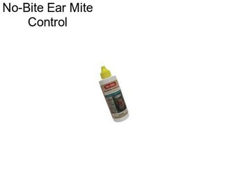 No-Bite Ear Mite Control