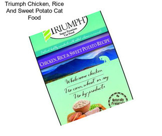 Triumph Chicken, Rice And Sweet Potato Cat Food