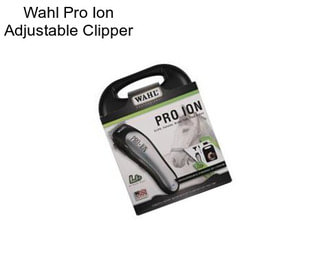 Wahl Pro Ion Adjustable Clipper