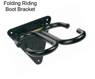 Folding Riding Boot Bracket