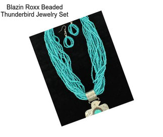 Blazin Roxx Beaded Thunderbird Jewelry Set