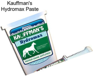 Kauffman\'s Hydromax Paste