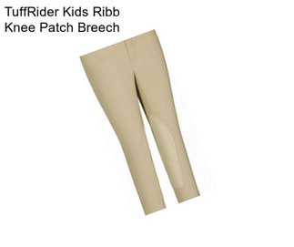 TuffRider Kids Ribb Knee Patch Breech