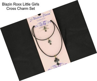 Blazin Roxx Little Girls Cross Charm Set