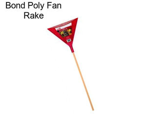 Bond Poly Fan Rake