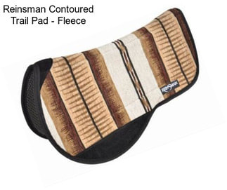 Reinsman Contoured Trail Pad - Fleece