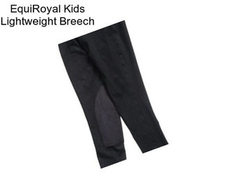 EquiRoyal Kids Lightweight Breech