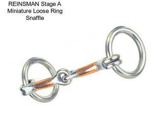 REINSMAN Stage A Miniature Loose Ring Snaffle