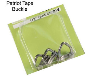 Patriot Tape Buckle