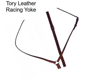 Tory Leather Racing Yoke