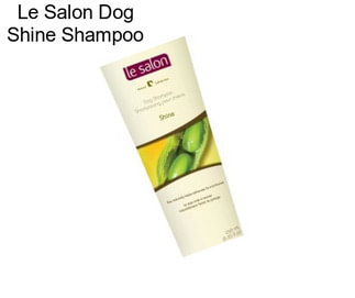 Le Salon Dog Shine Shampoo