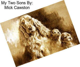 My Two Sons By: Mick Cawston