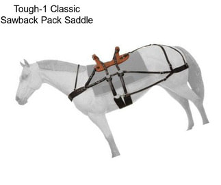 Tough-1 Classic Sawback Pack Saddle