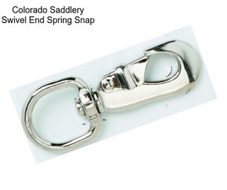 Colorado Saddlery Swivel End Spring Snap