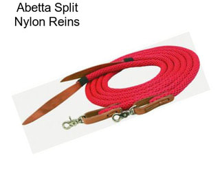 Abetta Split Nylon Reins